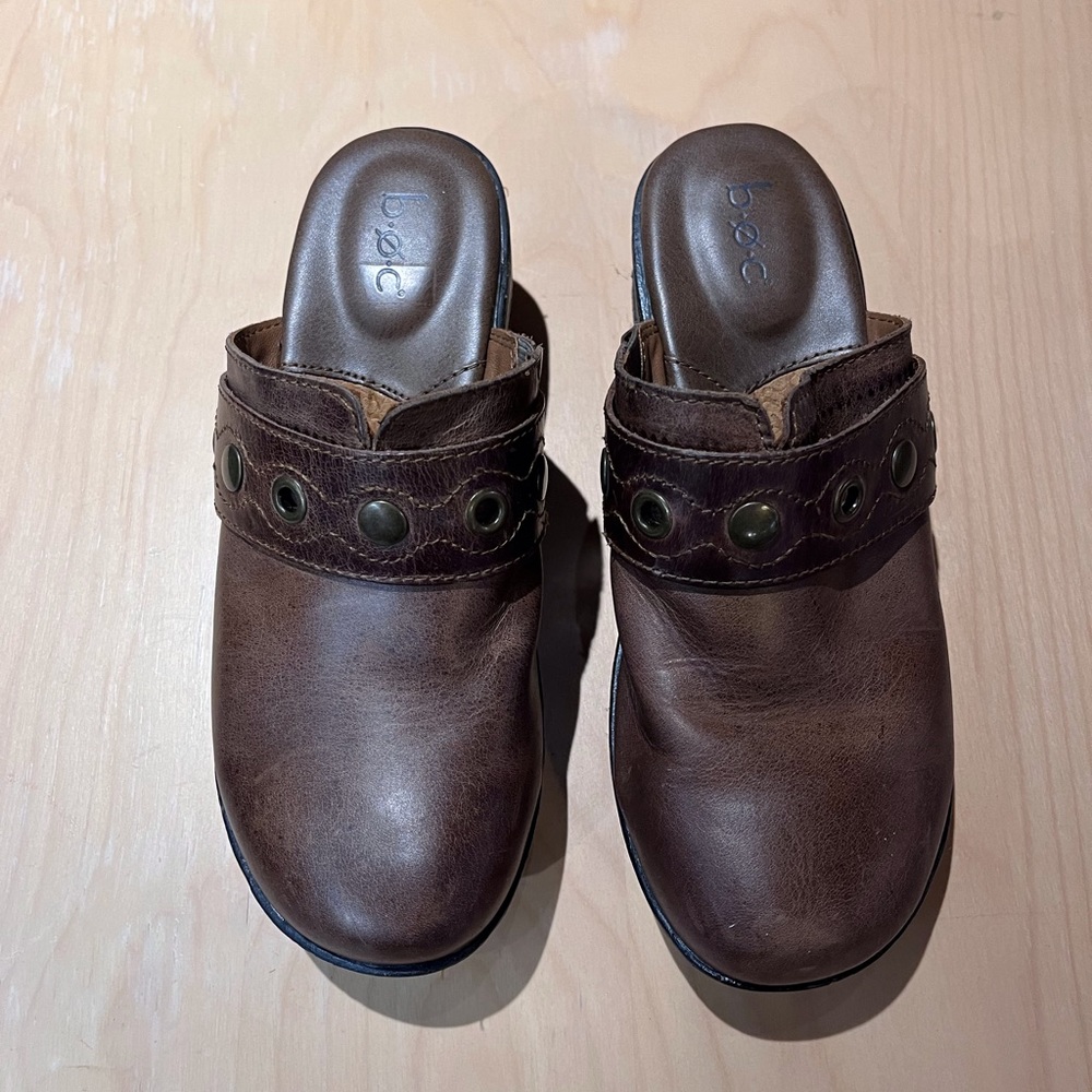 BOC Heeled Clogs